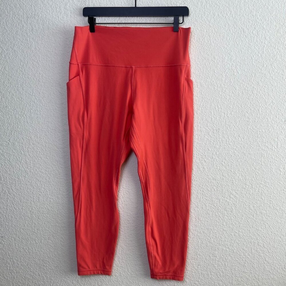 Lululemon Align High-Rise Pant with Pockets 25" | Size 14 | Pale Raspberry - Picture 4 of 11
